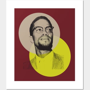 Malcolm X Posters and Art